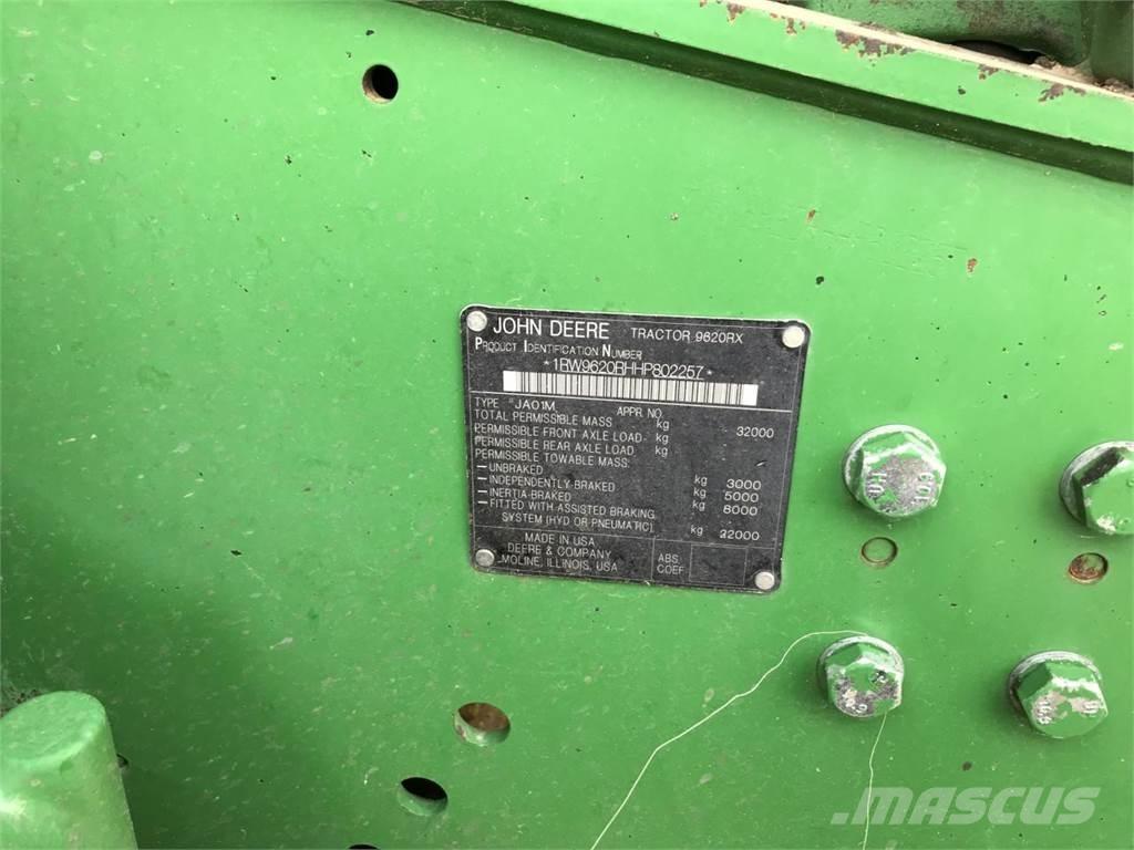 John Deere 9620RX Ciągniki rolnicze
