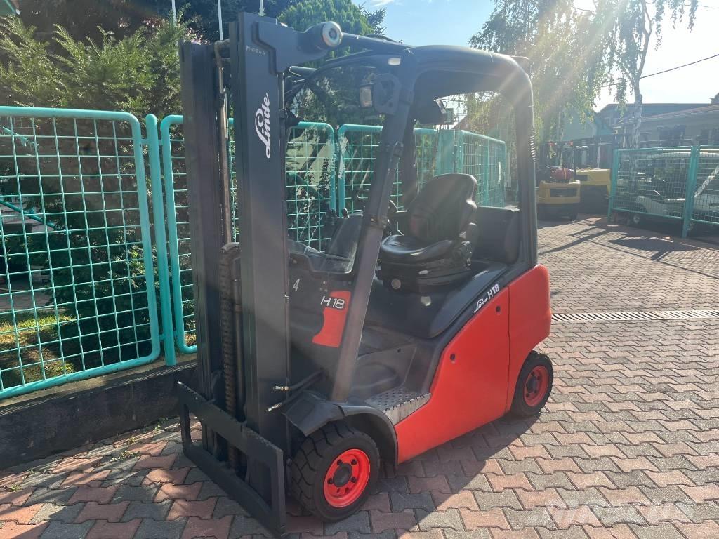 Linde H18T-01 V-3163 Wózki LPG