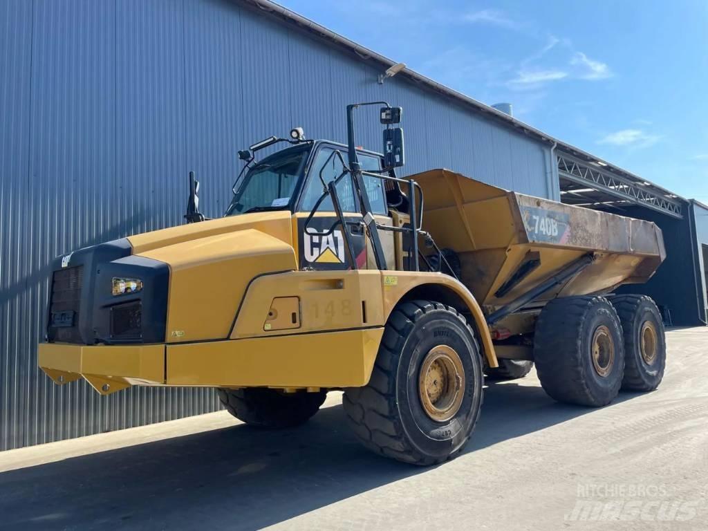 CAT 740B Wozidła przegubowe