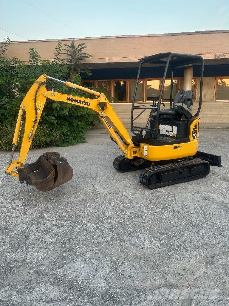 Komatsu PC16R-HS Koparki gąsienicowe