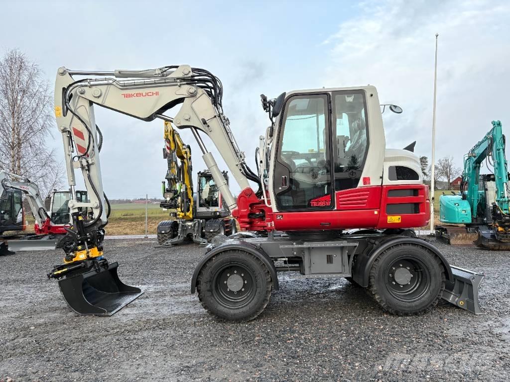 Takeuchi TB395W Koparki kołowe