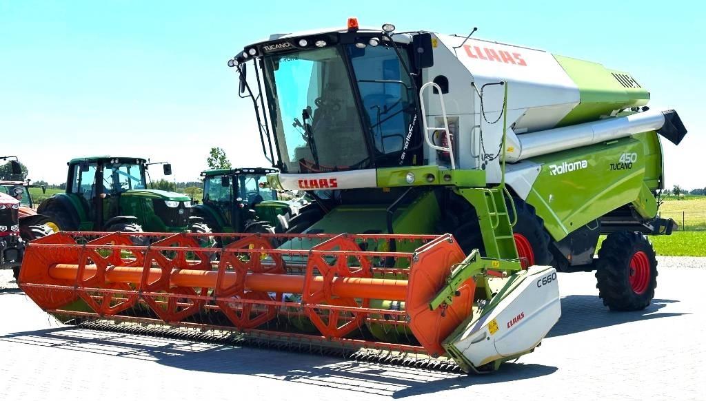 CLAAS Tucano 450 Kombajny zbożowe