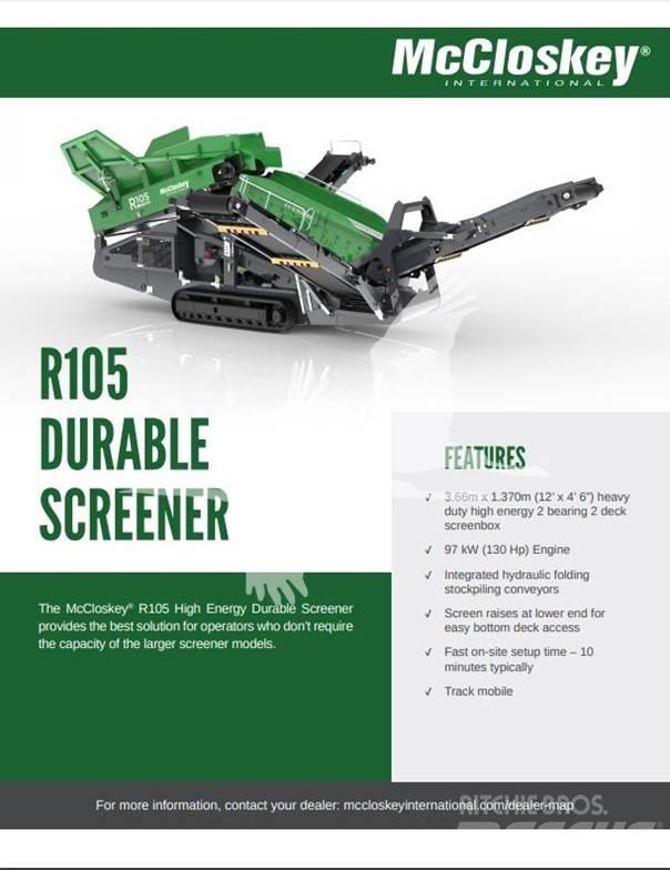 McCloskey R105 Przesiewacze