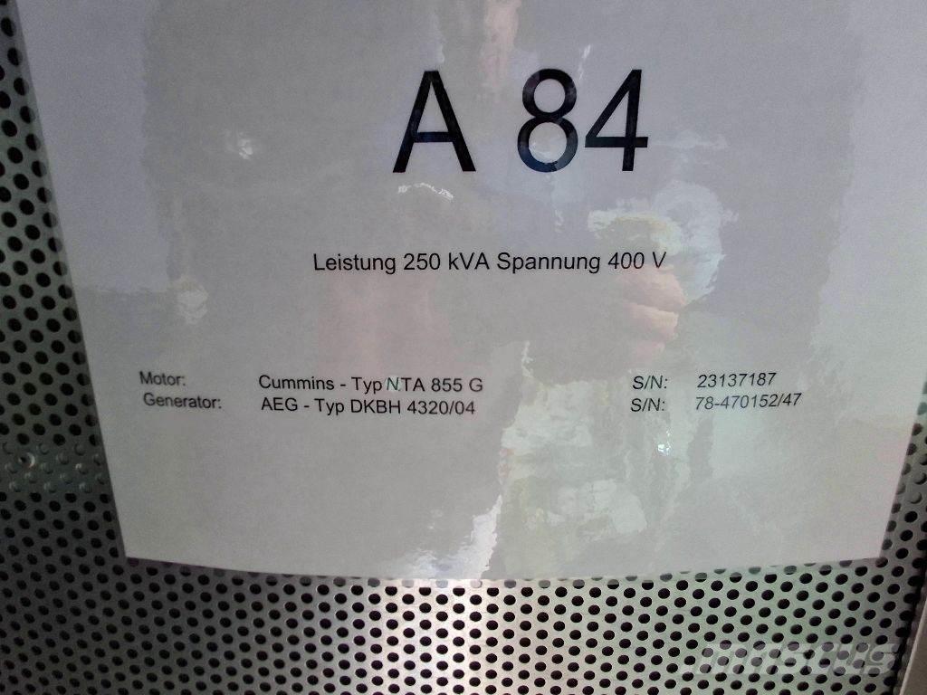 Cummins NTA-855-G Agregaty prądotwórcze Diesla