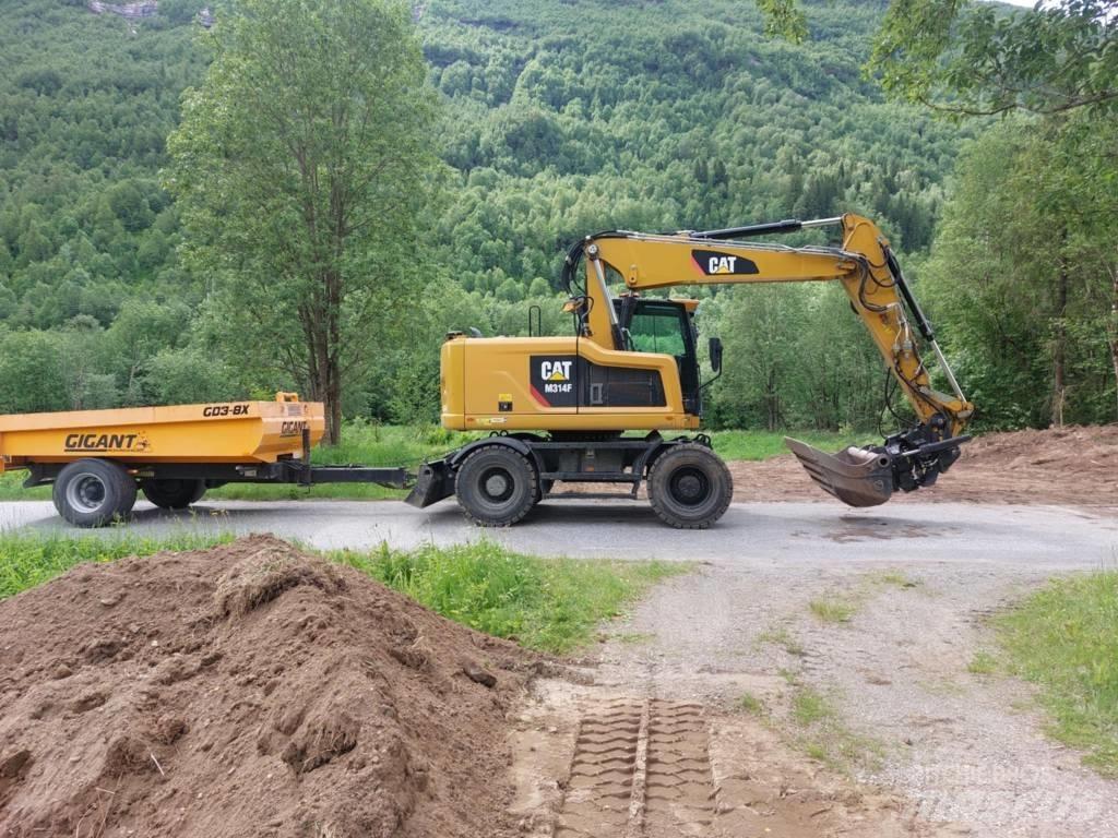 CAT M 314 F Koparki kołowe