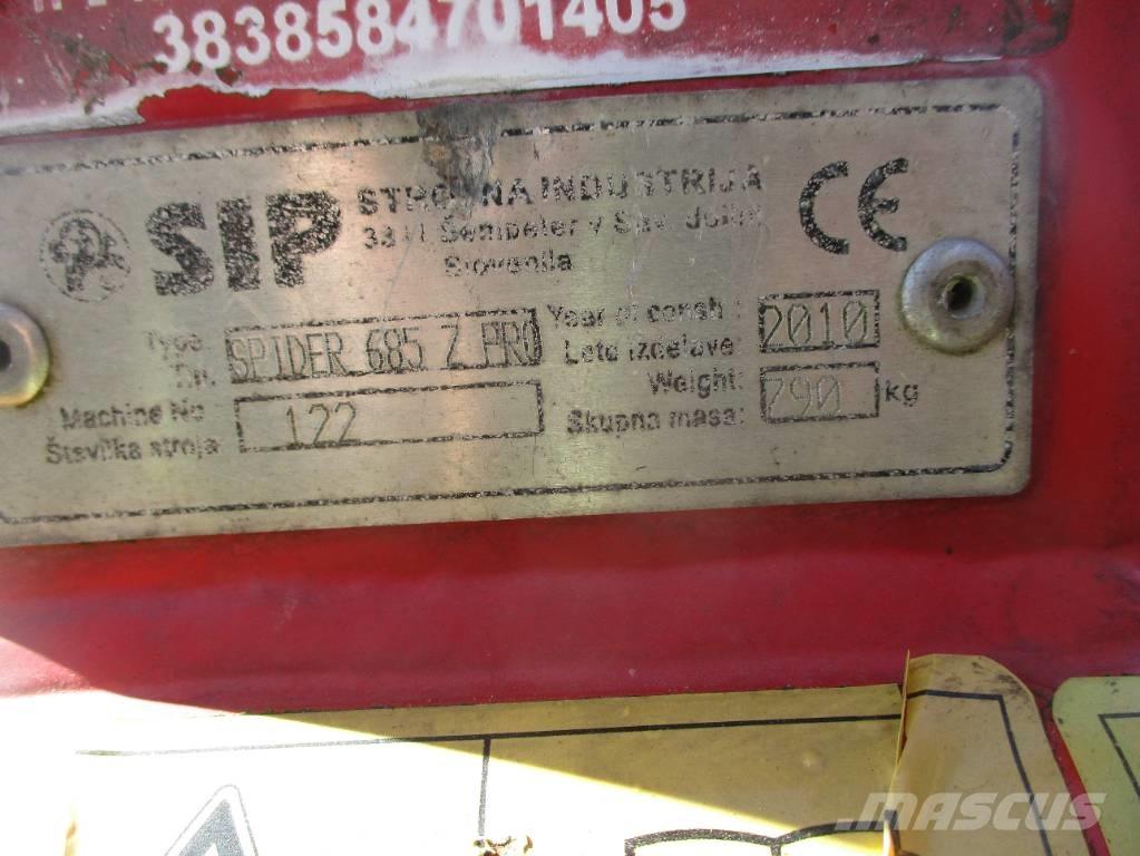 SIP Spider 685/6 Zgrabiarki i przetrząsacze