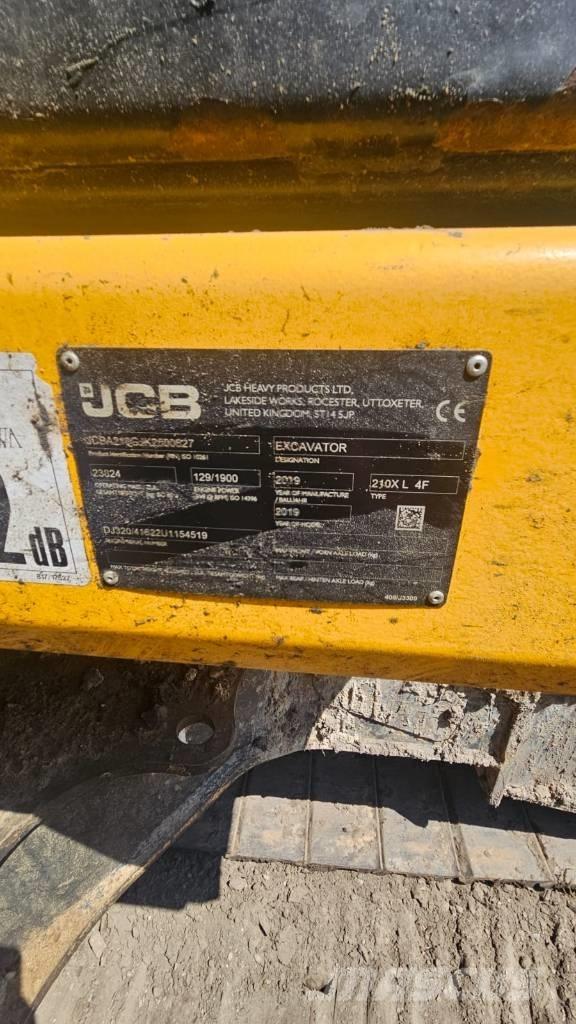 JCB 210 Koparki gąsienicowe