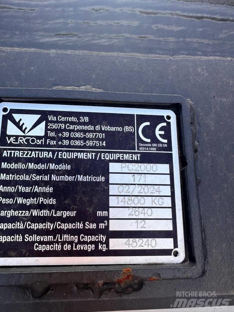 VERCO PC2000 Łyżki przesiewowe