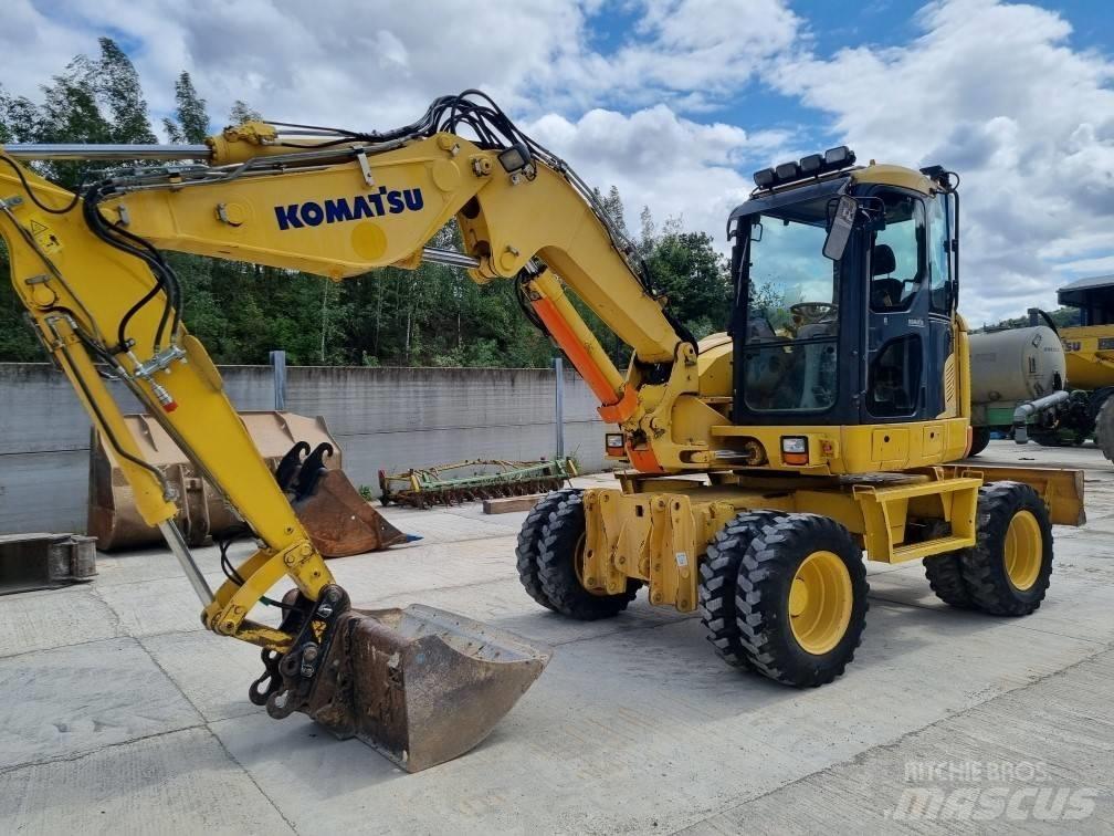Komatsu PW 118 MR-8 Koparki kołowe