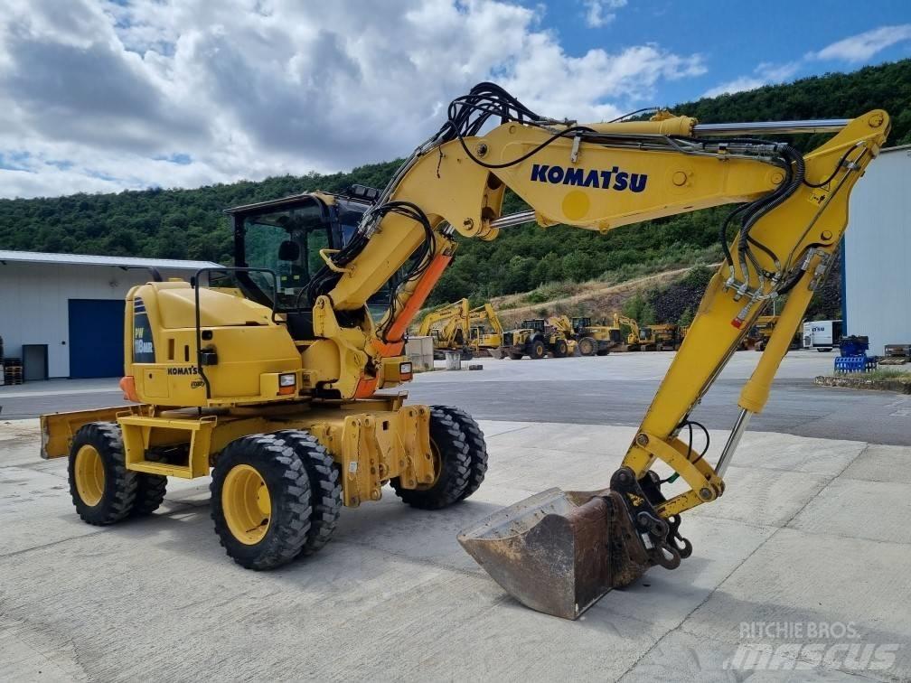 Komatsu PW 118 MR-8 Koparki kołowe