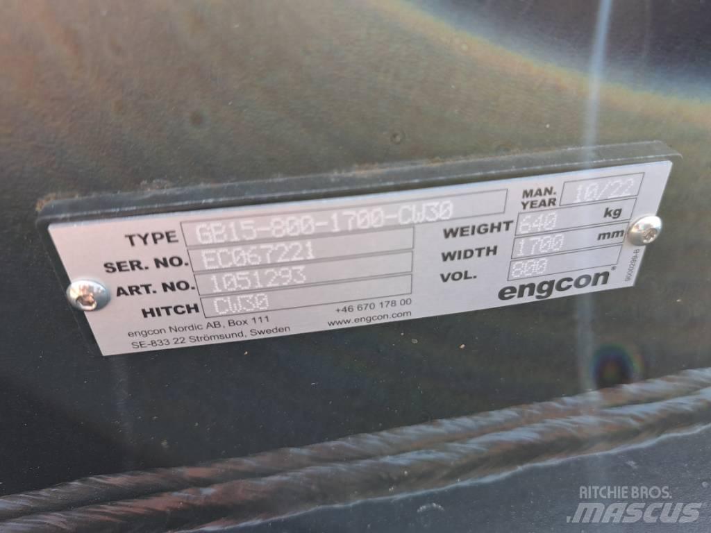Engcon GB15, CW30 Łyżki do ładowarek