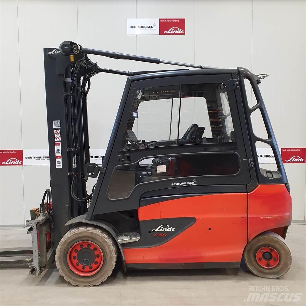 Linde E50/600HL Wózki elektryczne