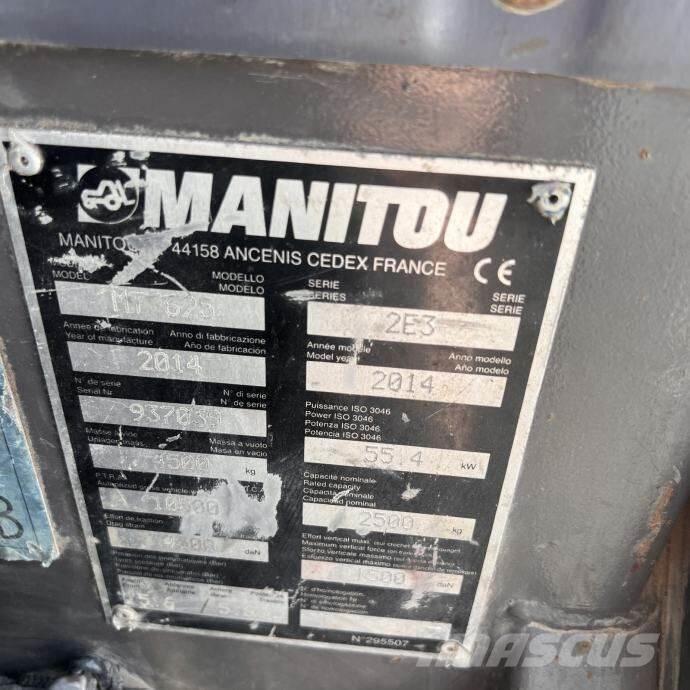 Manitou MT 625 Ładowarki teleskopowe