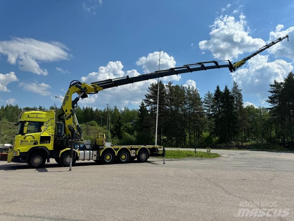 Scania R 650 10x4 Żurawie samochodowe