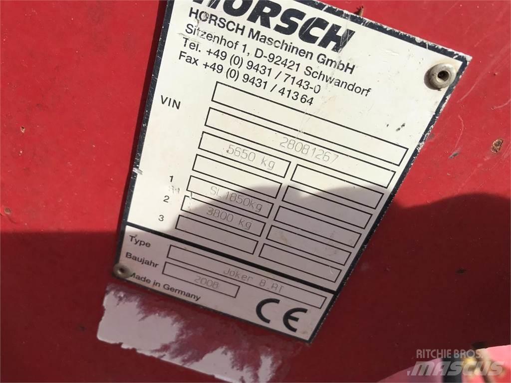 Horsch JOKER 8 RT Brony talerzowe