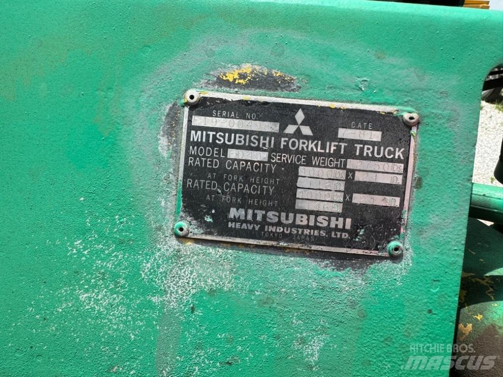 Mitsubishi FD40 Wózki widłowe inne