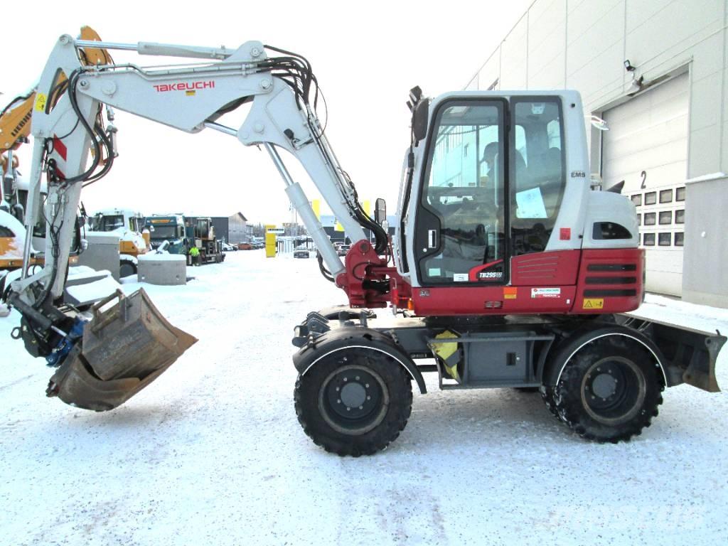 Takeuchi TB 295 W Koparki kołowe