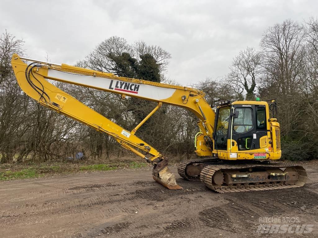 Komatsu PC 138 Koparki z długim ramieniem