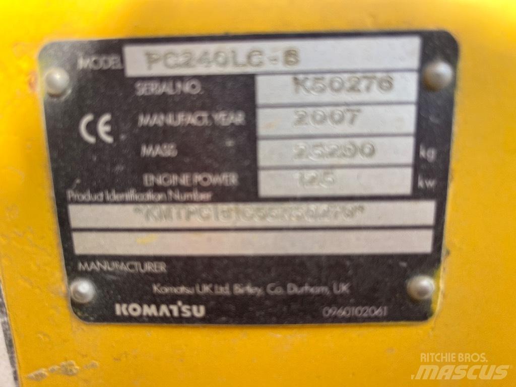 Volvo Pc240-7 Koparki gąsienicowe