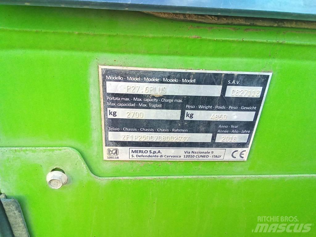Merlo P 27.6 Plus Ładowarki teleskopowe