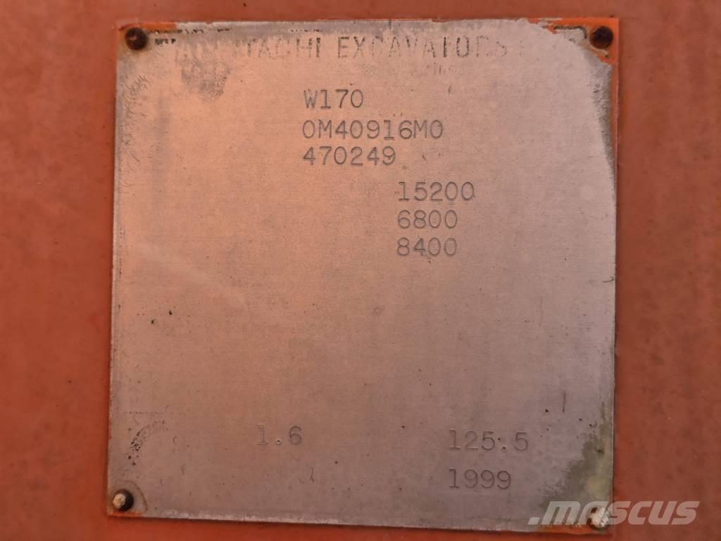 Fiat-Hitachi W170 Ładowarki kołowe