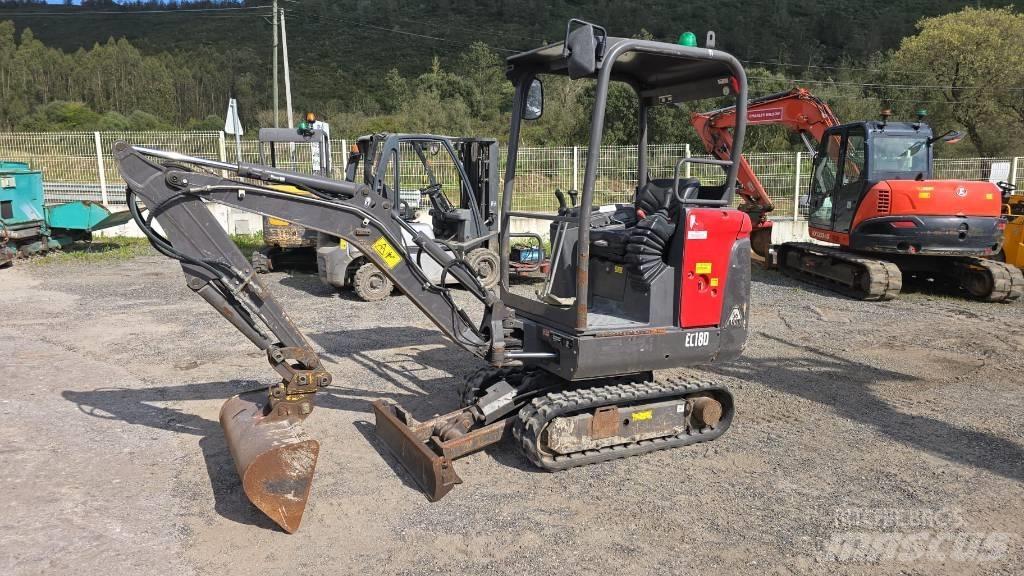 Volvo EC 18 Minikoparki