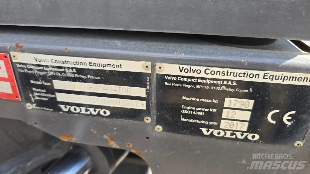 Volvo EC 18 Minikoparki