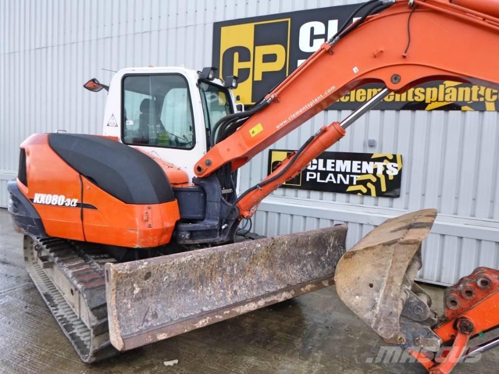 Kubota KX 080-3 A Midikoparki  7t - 12t