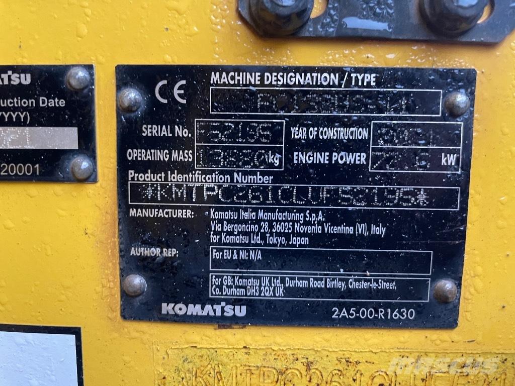 Komatsu PC 138 US-11 Koparki gąsienicowe