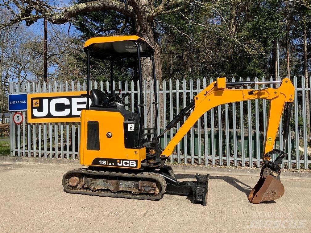 JCB 18Z-1 Minikoparki