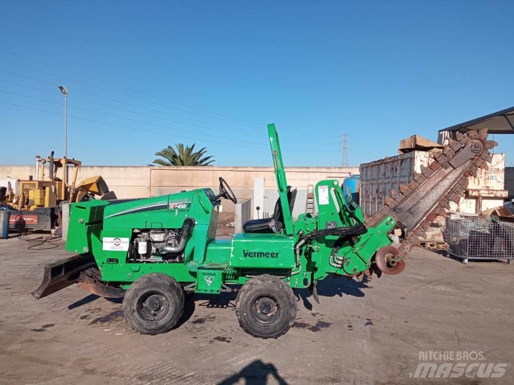 Vermeer RTX450 Koparki łańcuchowe