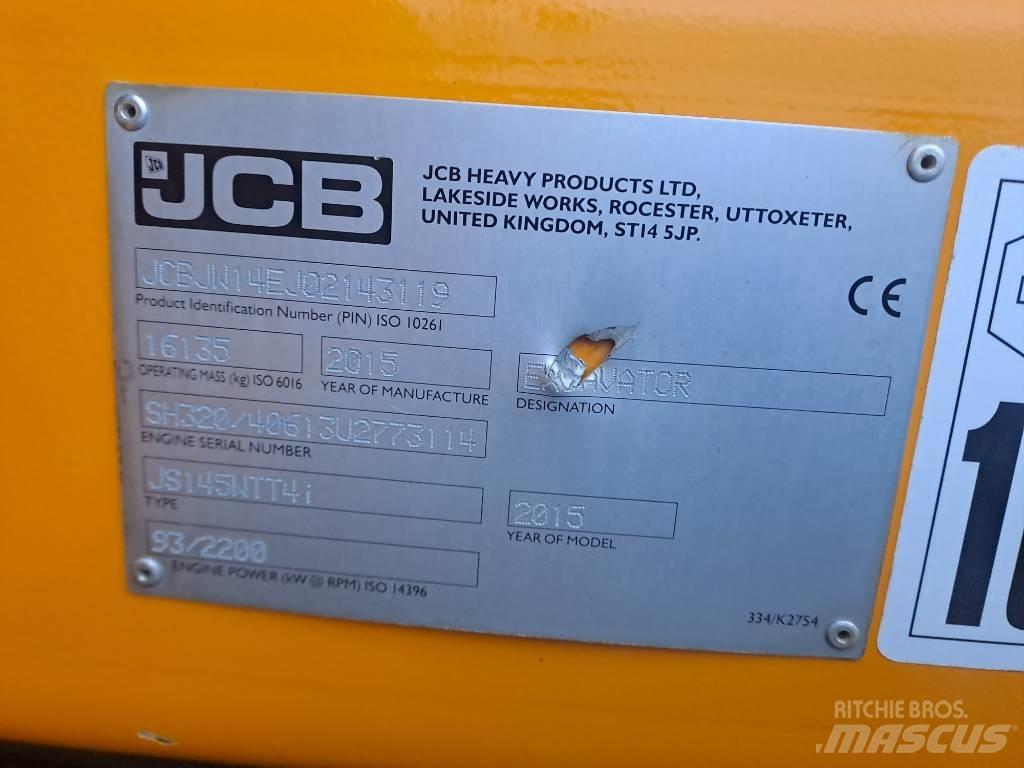 JCB JS145 W Koparki kołowe