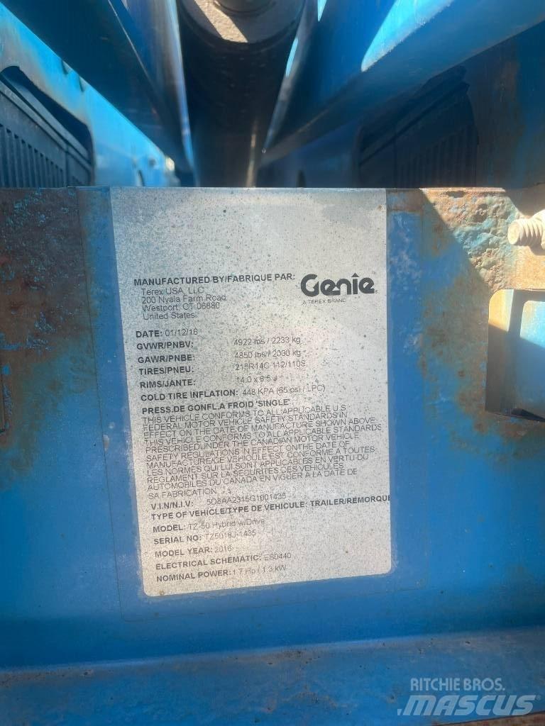 Genie TZ-50 Podnośniki na przyczepach