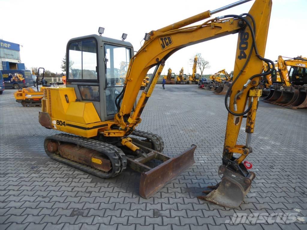 JCB 804 Minikoparki