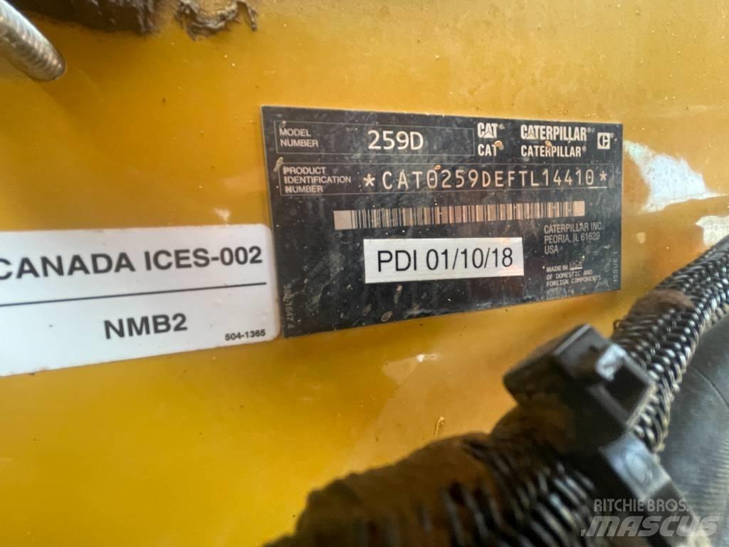 CAT 259 D Ładowarki burtowe