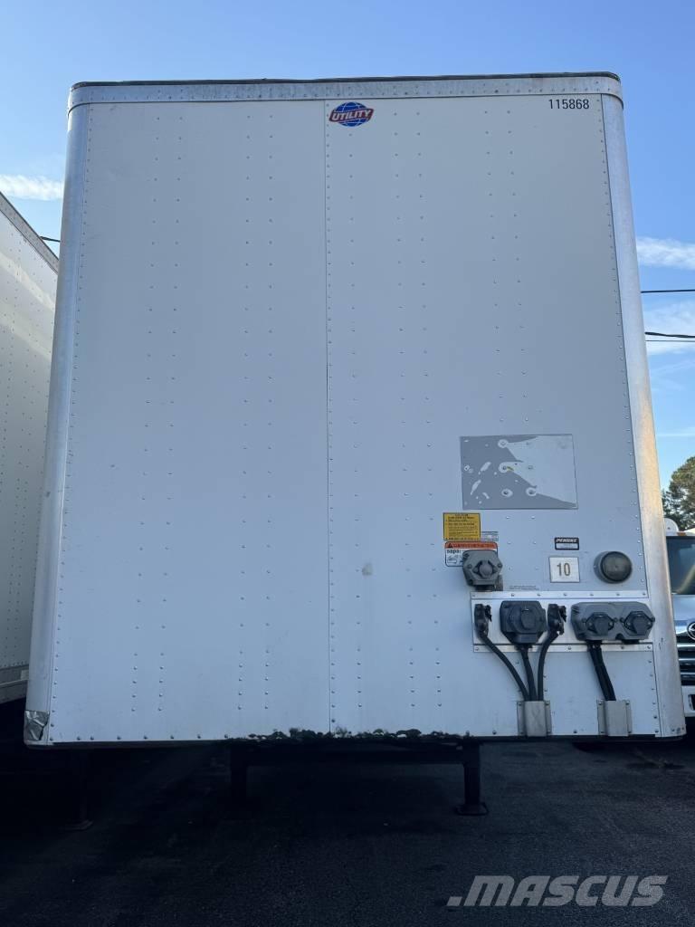 Utility 53' Przyczepy ze skrzynią zamkniętą