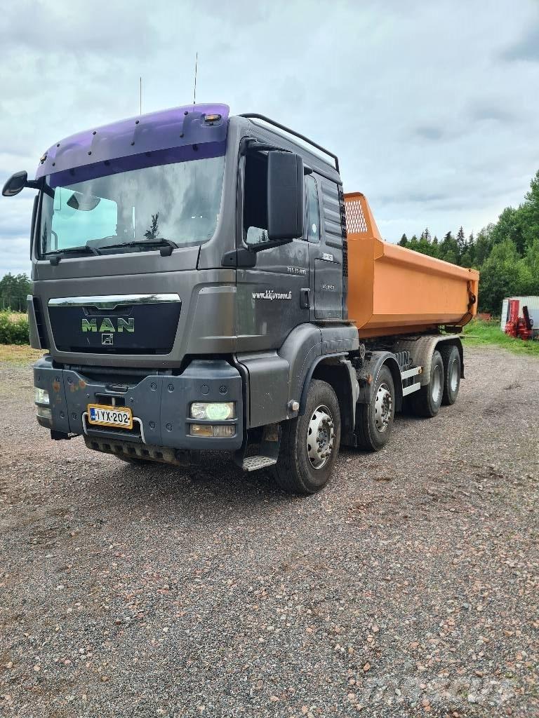 MAN TGS 35.480 Ciężarówki z wymienną zabudową