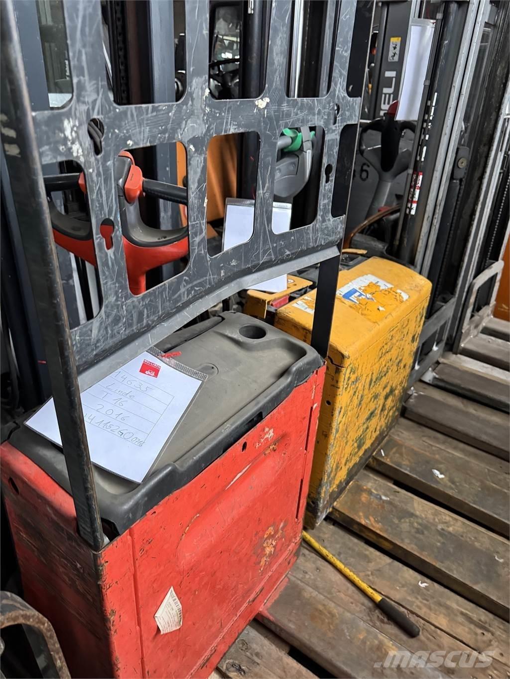 Linde T16 Wózki widłowe unoszące z dyszlem