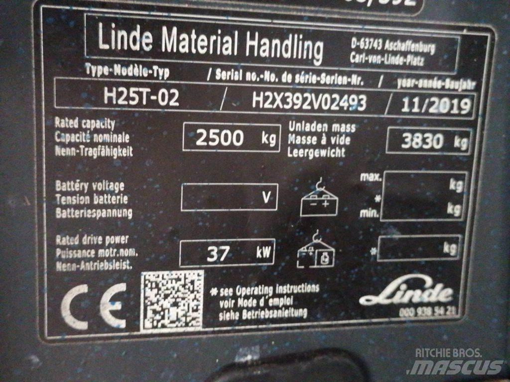 Linde H25T-02 Wózki elektryczne