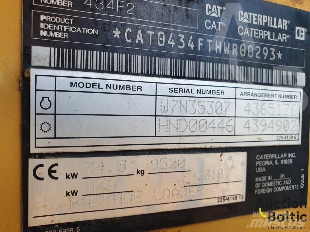 CAT 434 F2 Koparko-ładowarki