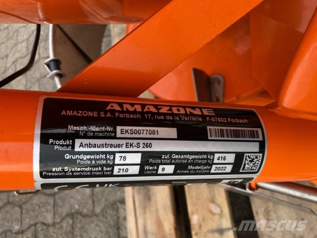 Amazone EKS 260 Piaskarki i solarki