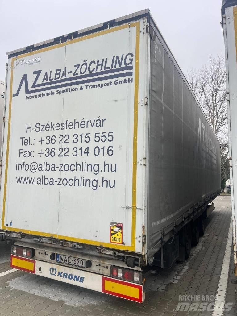 Krone MEGA Przyczepy firanki