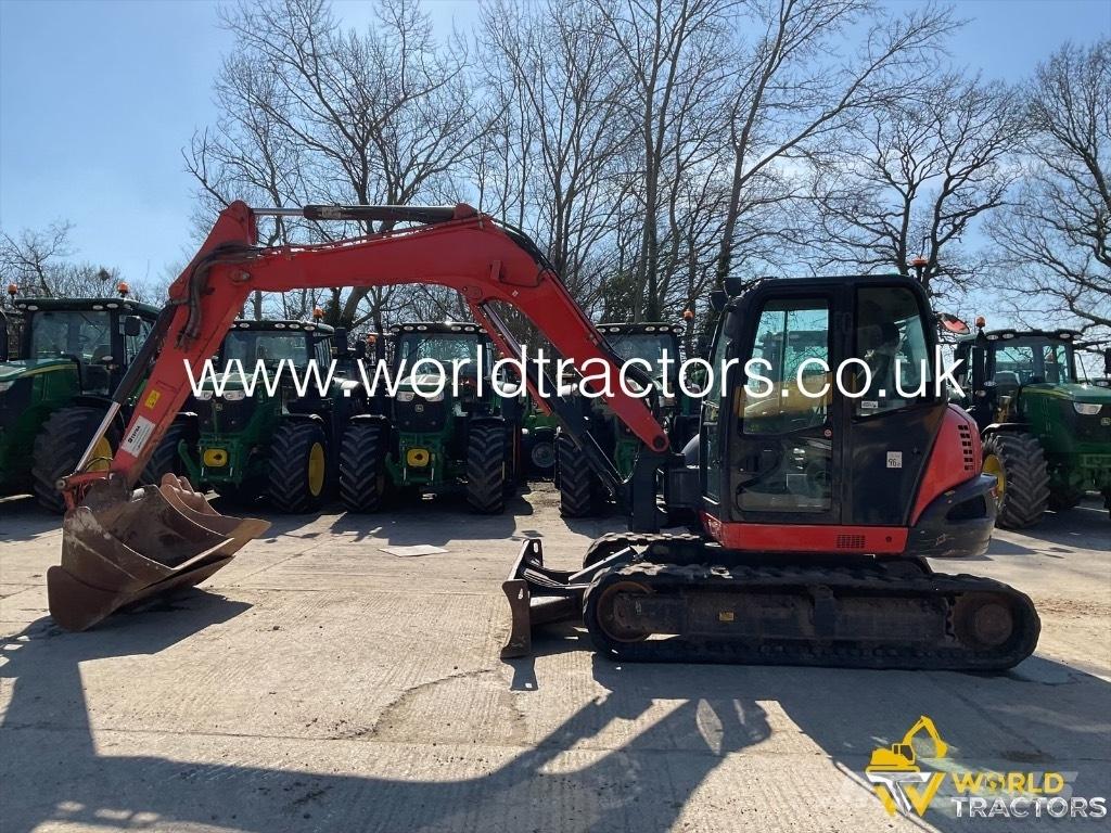 Kubota KX 080-4 Midikoparki  7t - 12t