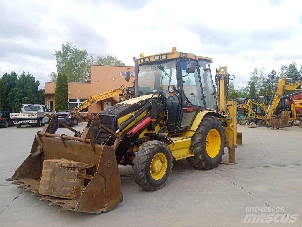 CAT 428 D Koparko-ładowarki