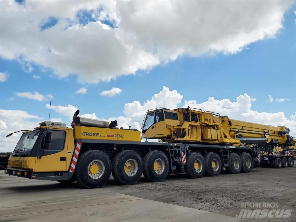 Grove GMK 7550 Żurawie szosowo-terenowe