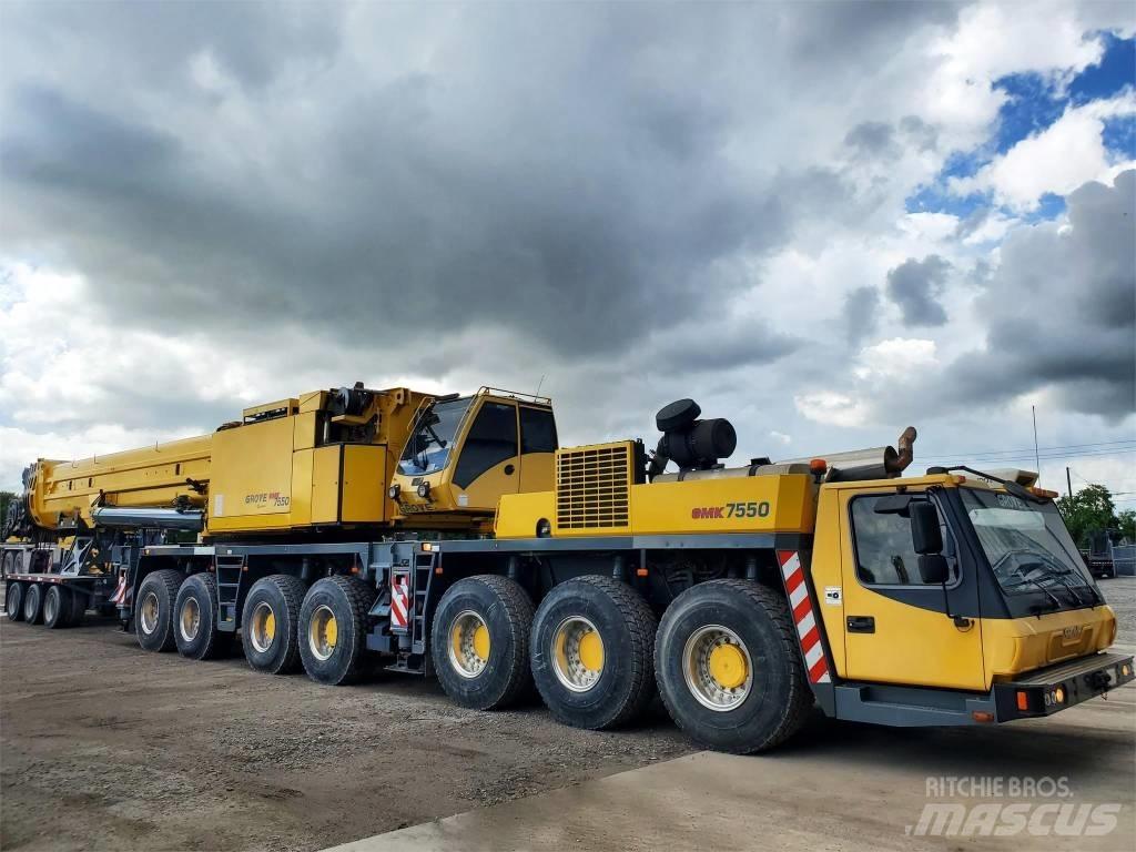 Grove GMK 7550 Żurawie szosowo-terenowe