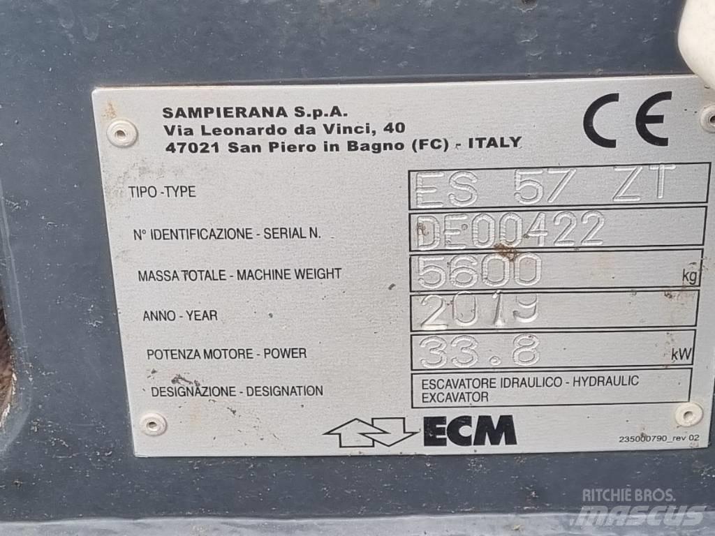 ECM ES 57 ZT Minikoparki