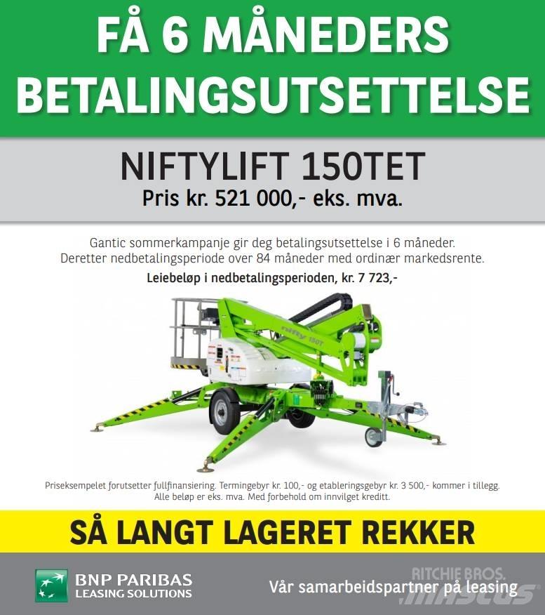 Niftylift 150TET Podnośniki na przyczepach