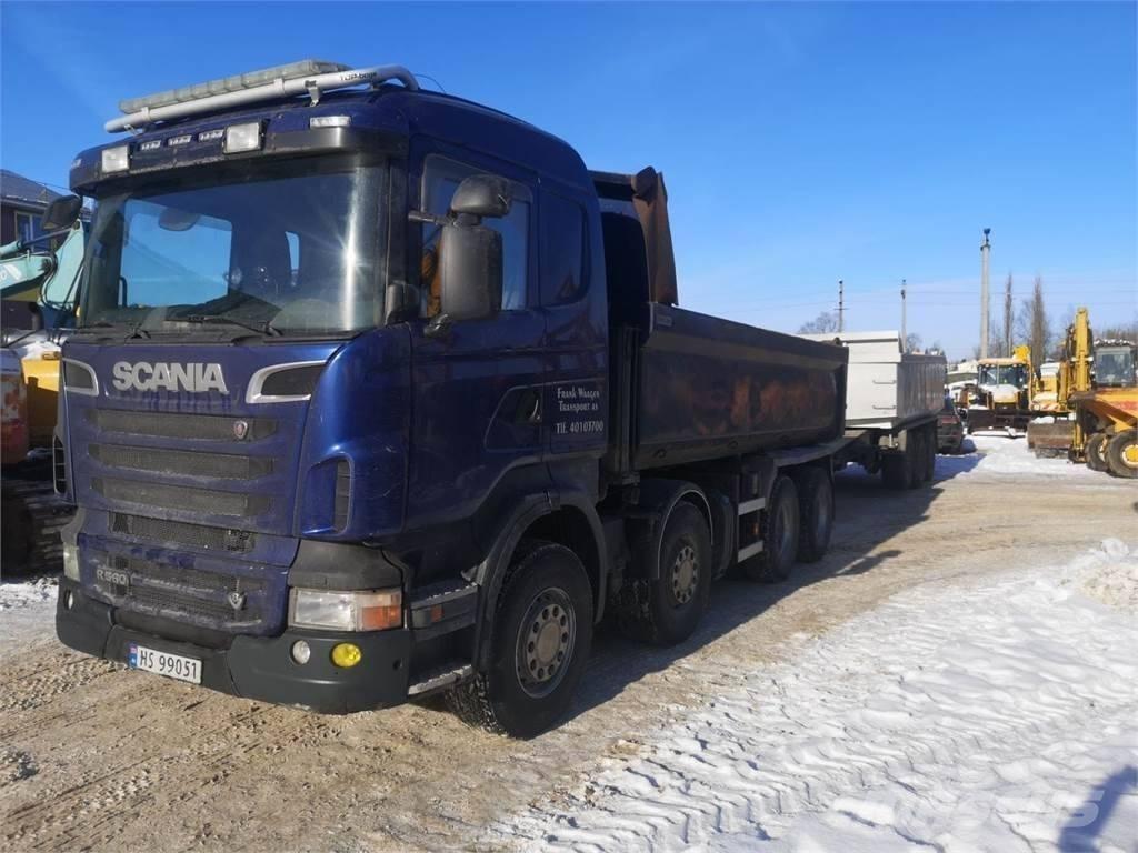Scania R560 8x4 Bramowce