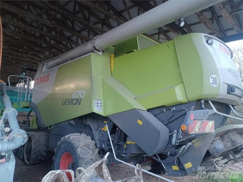 CLAAS Lexion 670TT Kombajny zbożowe